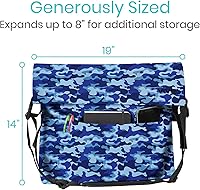 Vista 6 de Vive Bolsa de Accesorios para Silla de Ruedas XL - Impermeable, Resistente a los Arañazos, Doble Costura, Lavable a Máquina para Adultos, Personas