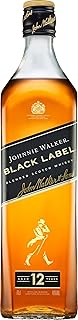 Johnnie Walker Black Label 12 Jahre Blended Scotch Whisky 70cl mit Geschenkverpackung