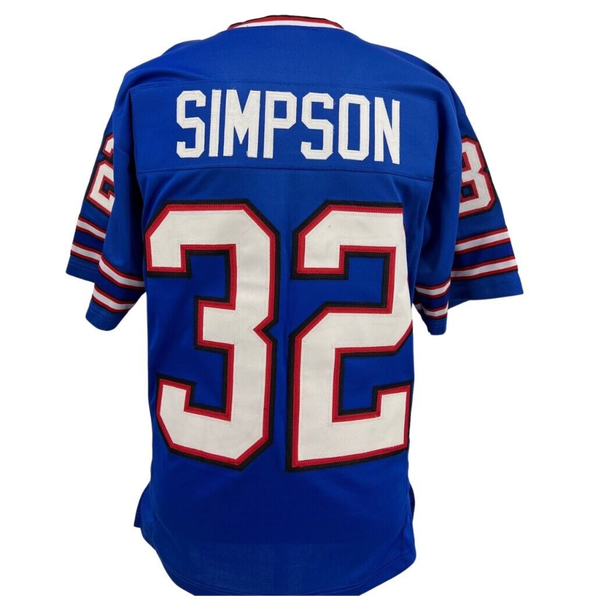 Amazon.com: OJ O.J. Simpson Jersey Blue Buffalo | Unisex Adult