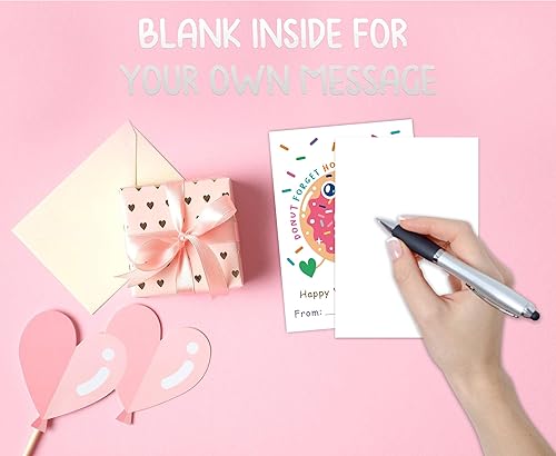 Miniatura 4 de Tuyashua ETQ06 - Tarjetas para el día de San Valentín, 5 x 3.5 pulgadas, tarjetas de regalo para el día de San Valentín para niños y niñas, juego de