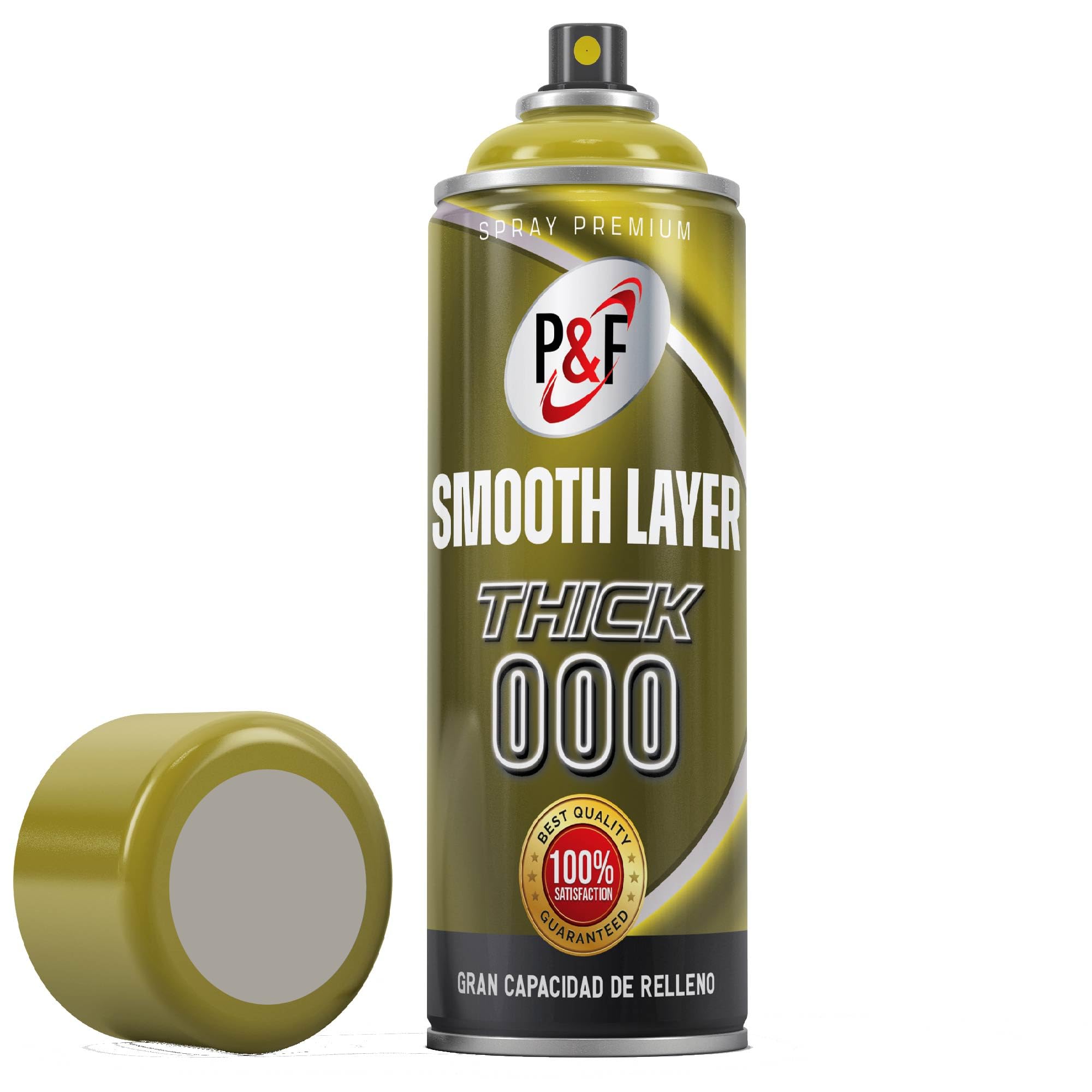 AEROSOLES P&F Filler Primer – Dickschichtige Spachtelmasse – Sprühgrundierung für 3D-Druck - Nachbearbeitung PLA – Universalgrundierung (grau)