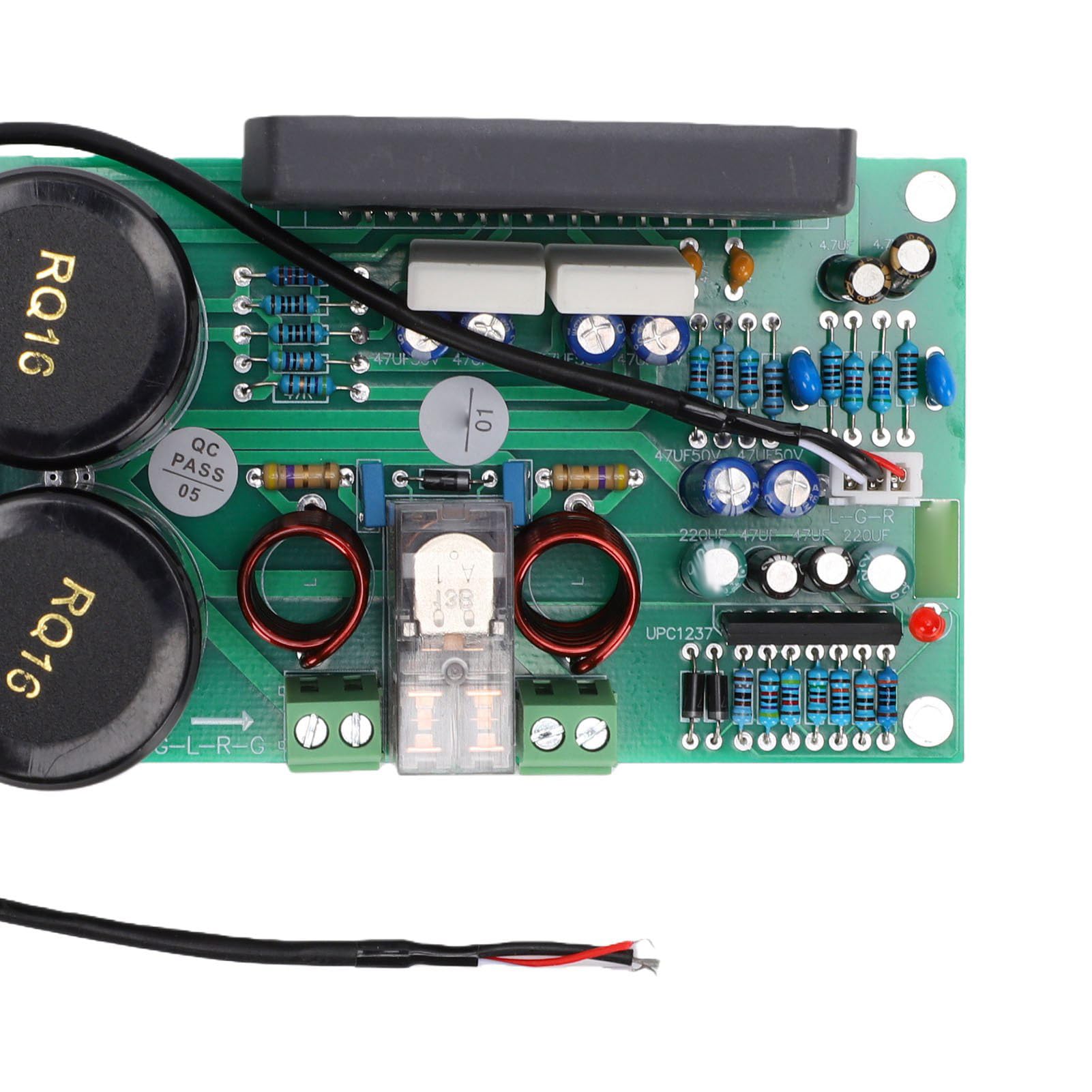 Tonysa Carte Amplificateur à Couche épaisse 200 W X 2, Alimentation Isolée AC 120 V-264 V à 12 500 MA, avec Protection Contre la Surchauffe pour Systèmes HiFi et karaoké Domestiques