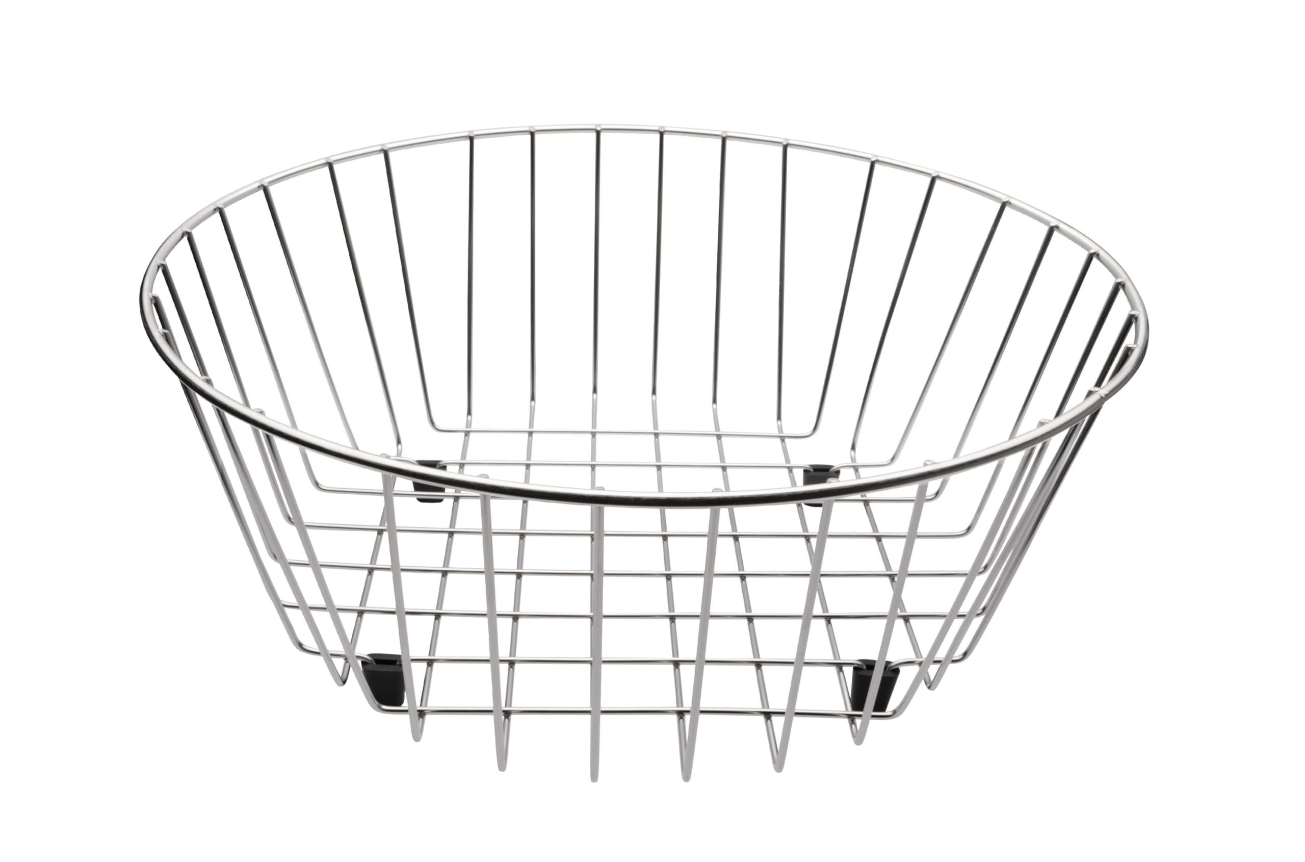 Weis Round Dish Drainer, Silver