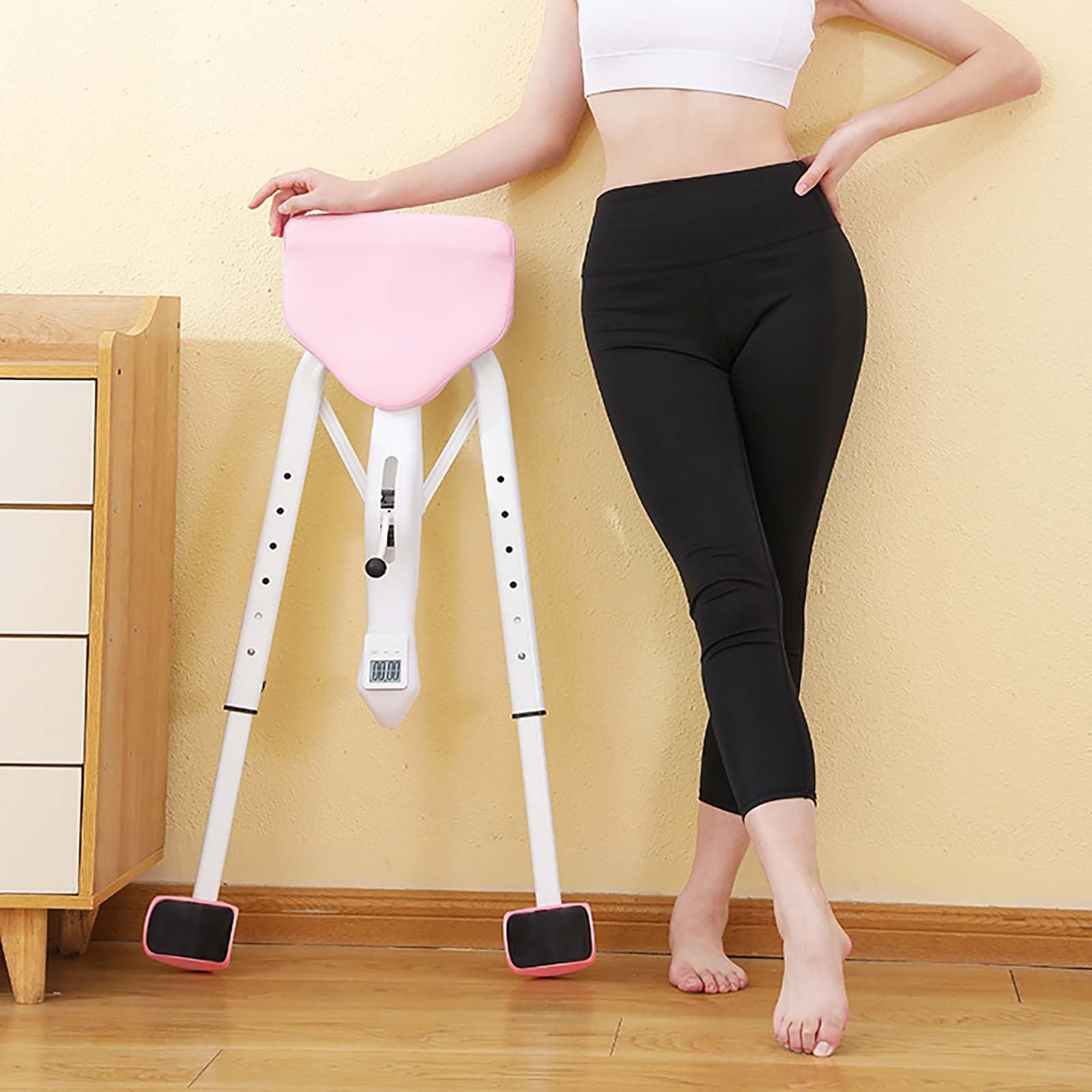 Beinspagat-Trainingsmaschine mit Timer, Beinstrecker-Spaltmaschine, vielseitige Beinstrecker-Ausrüstung zur Flexibilitätserweiterung, Dehnungsausrüstung für Ballett, Yoga
