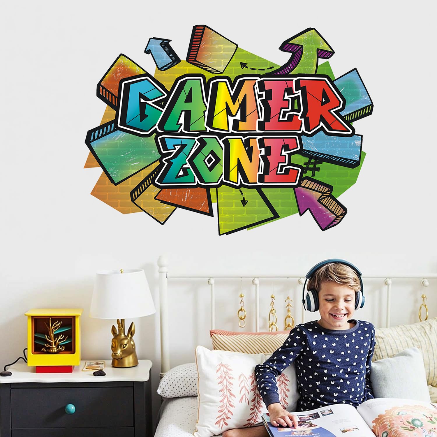 HPNIUB Zone 3D Wall Stickers - Image 4