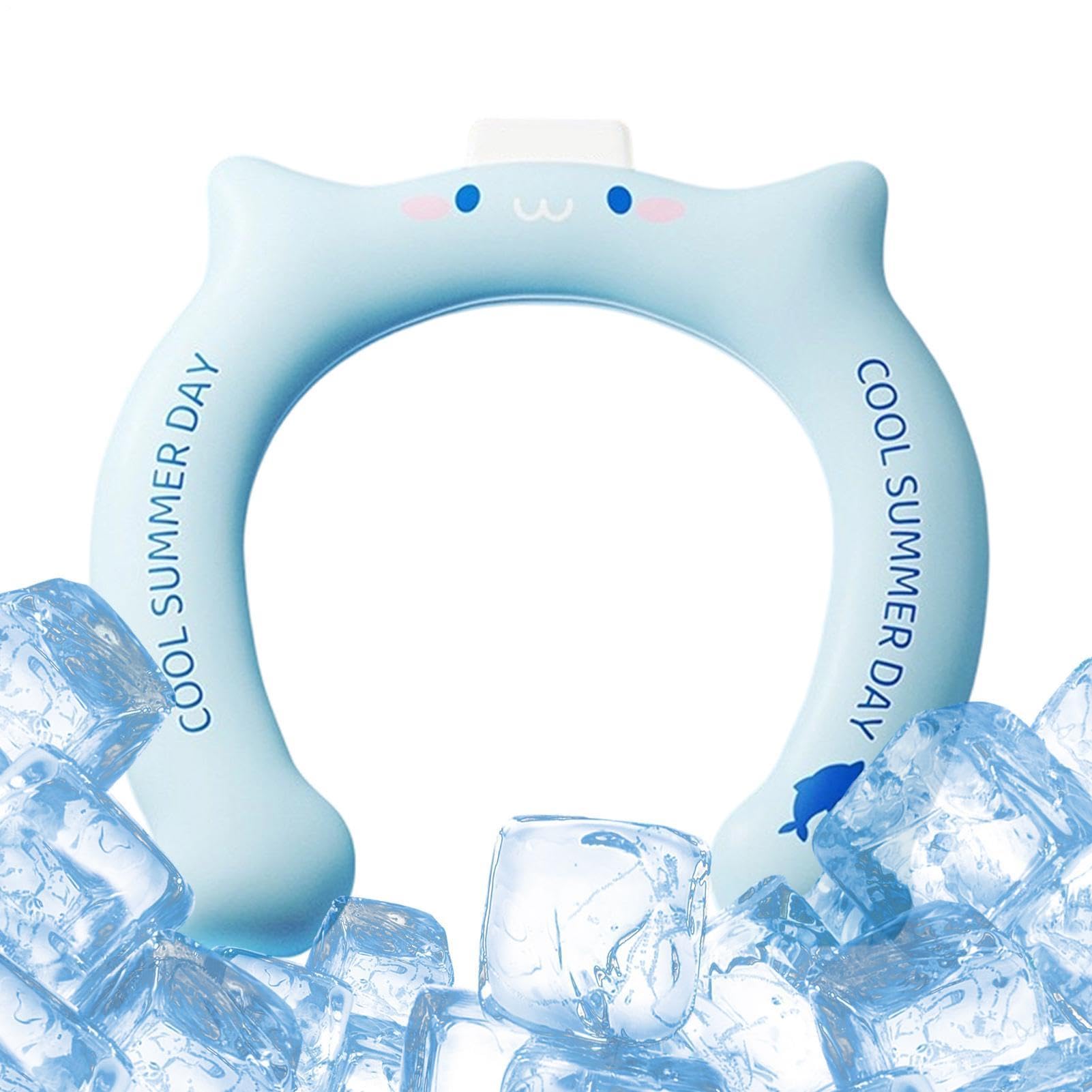 Neck Cooling Tube - Reusable Ice Crystal Wrap, Portable Personal Temperature Relief Gear, Lightweight Sweat Reduction Accessory | Outdoor Work Sports Gardening Relief,for Active Use