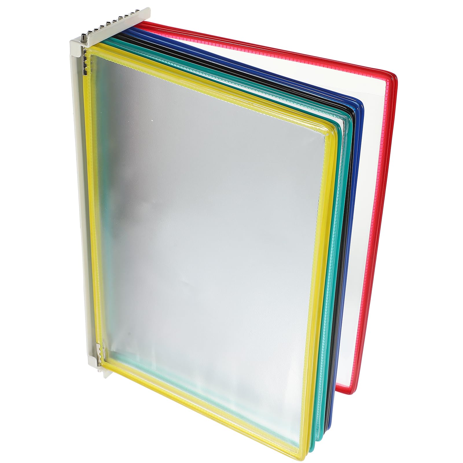 Estante Pared Archivos PVC Metal Organizador Documentos Oficina Escolar