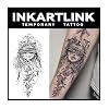 Tattoo Tech, 2 Sheets Extra Large Semi Permanent Tattoo, Adult Art Design Temporary Tattoos, Lasts 1-2 Weeks, Waterproof, Realistic Look, No Reflection Themis
