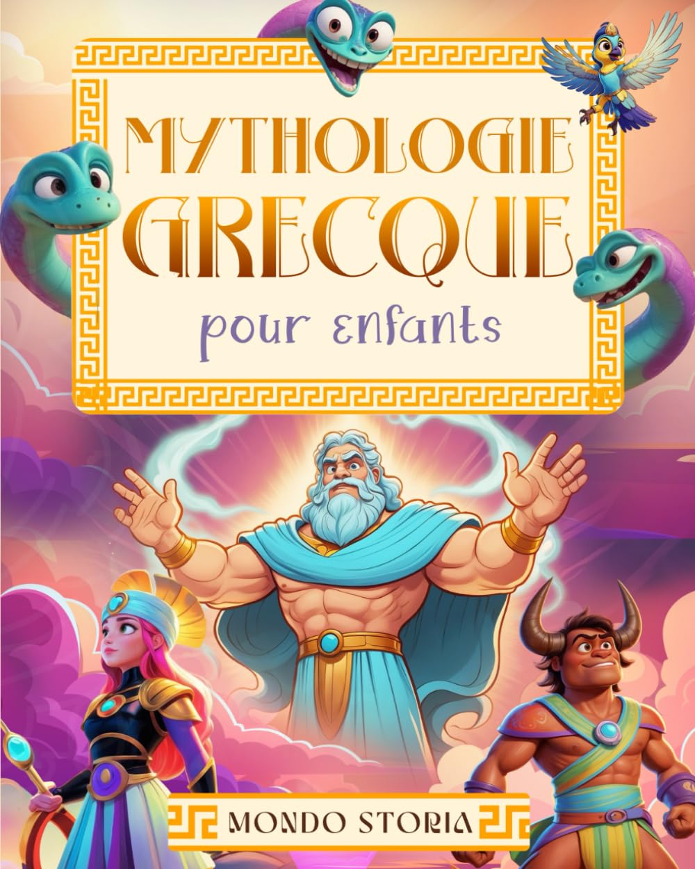 Mythologie Grecque pour Enfants: Mystères et Aventures de la Grèce Antique – Les plus belles histoires de Dieux, Héros et Monstres du Mont Olympe