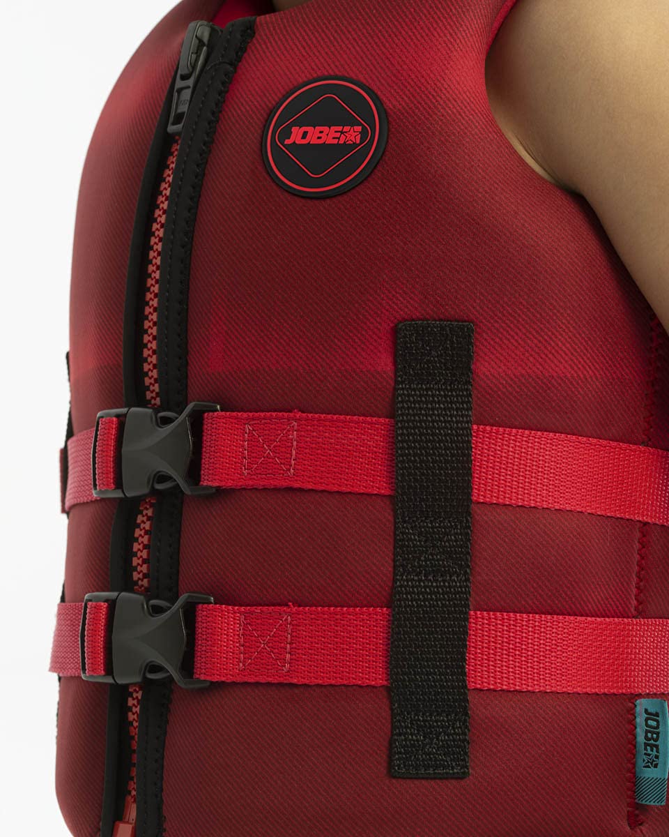 Jobe Gilet de Sauvetage néoprène Enfant Rouge 128