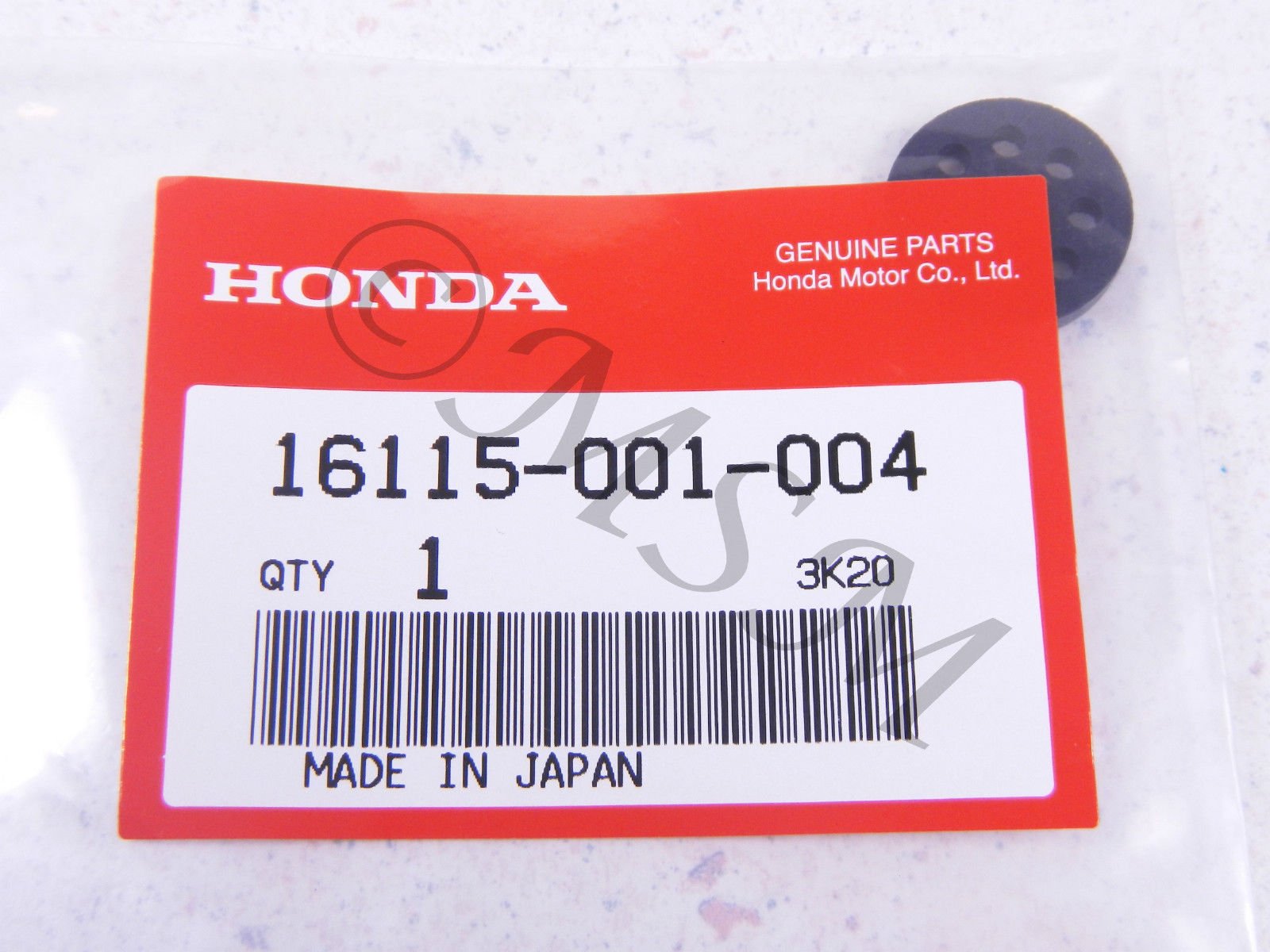 Amazon.com: HONDA 16115-001-004 GASKET, VALVE : Automotive