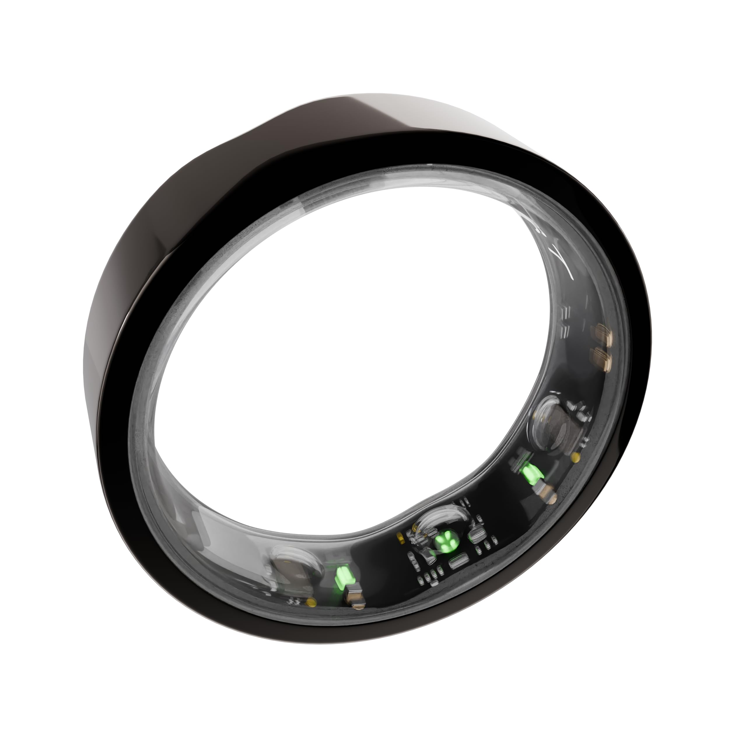 Sponsored Ad - HART X2 Smart Ring | Unisex Fitness Tracker for Sleep, Recovery, Stress, Workout, Calories & Live HR | 8+ Days Battery | Buy Sizing Kit First | Titanium | (Gunmetal Black, 9)