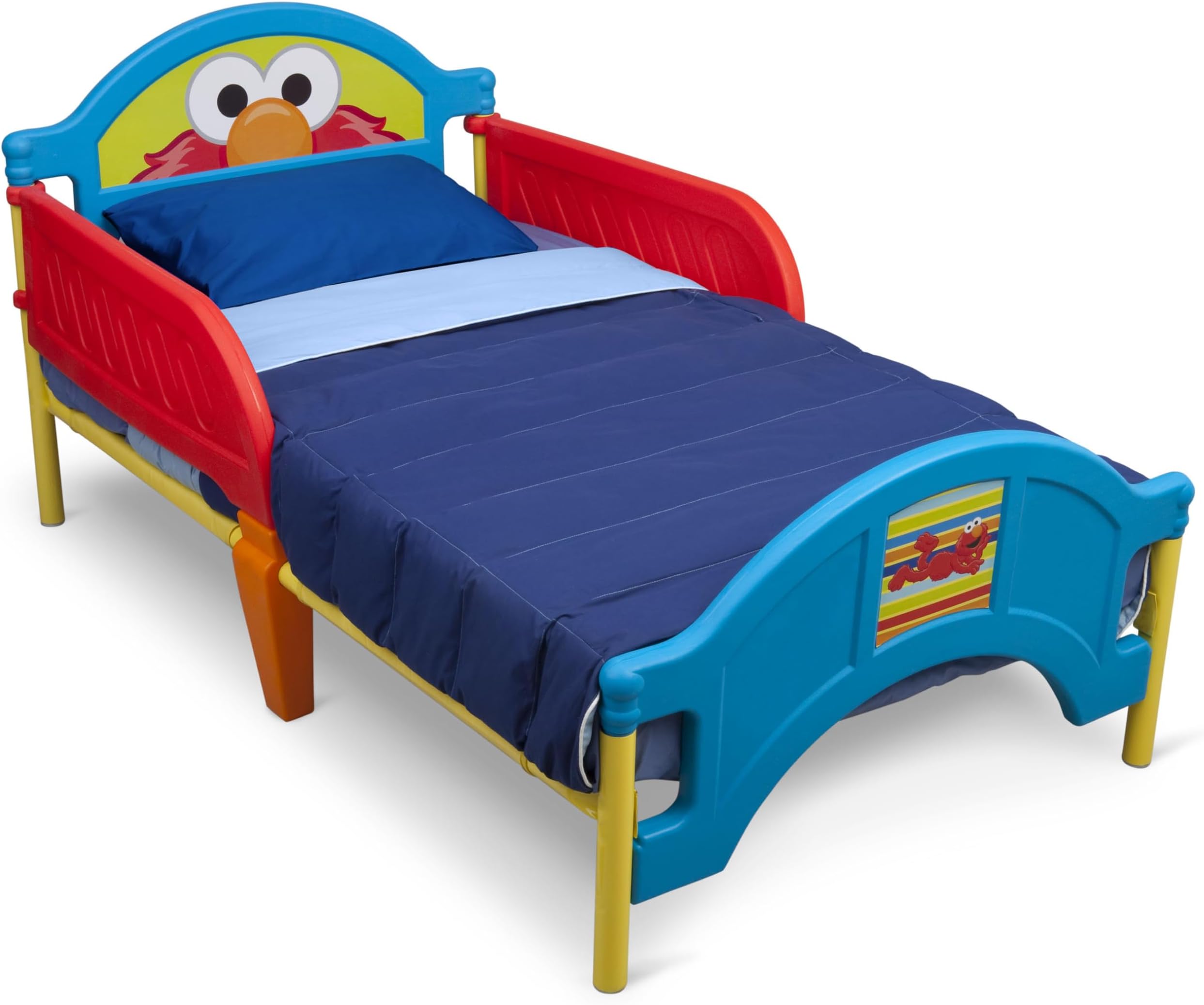 Plastic Toddler Bed, Sesame Street