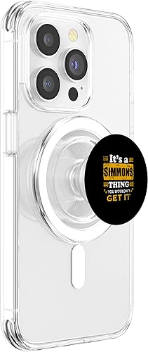 Miniatura 9 de It's A Simmons Thing You Wouldn't Get It Nice Family Name PopSockets Standard PopGrip