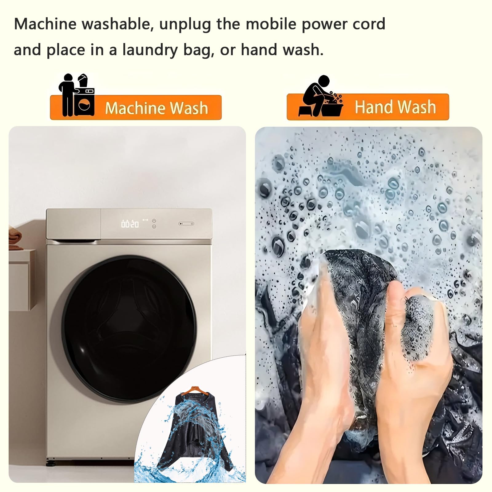 Coperta Elettrica Riscaldata 150x75 Cm - Timer E 3 Livelli Di Calore - Foto 4