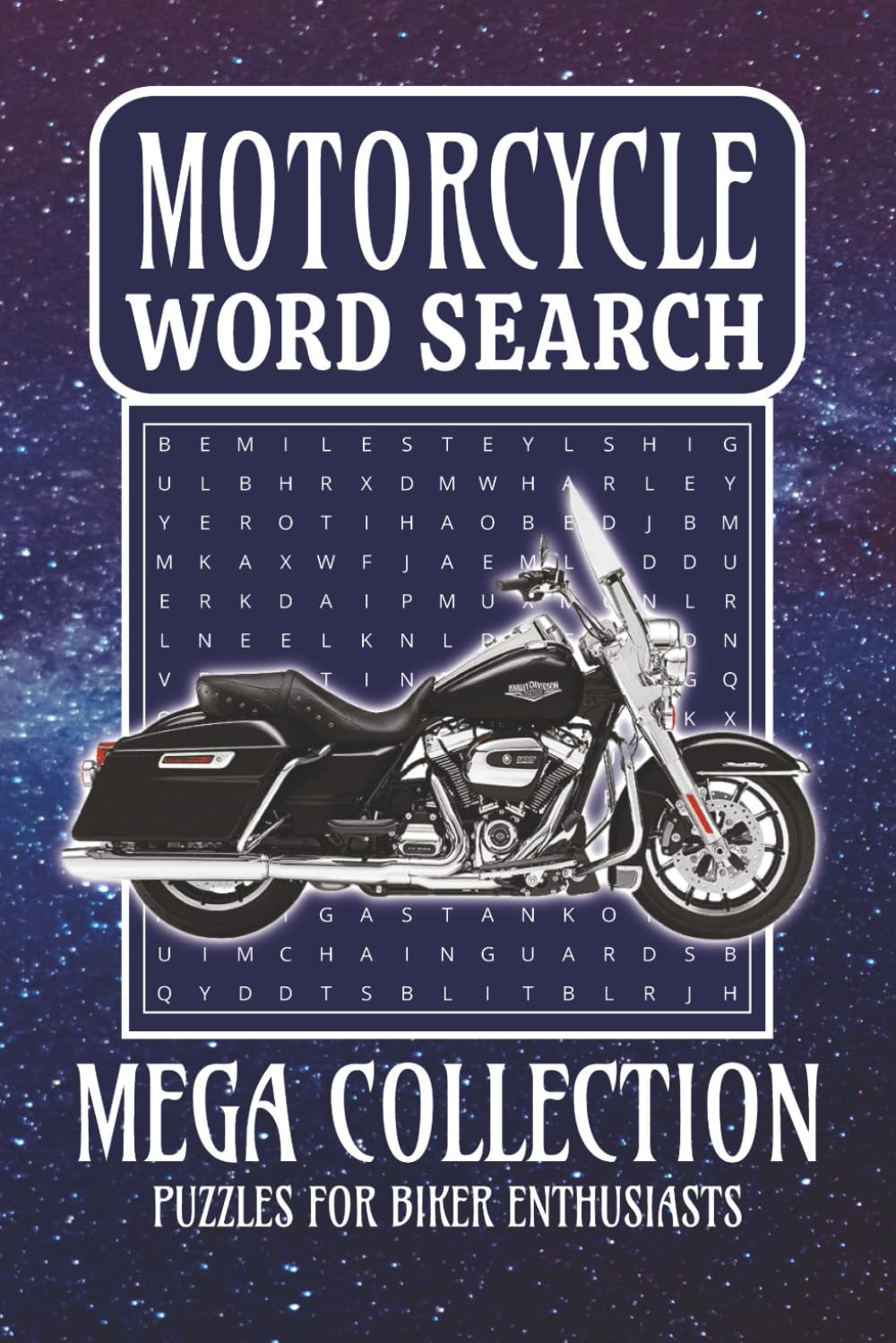 Motorcycle Word Search Mega Collection: 55 Puzzles for Biker Enthusiasts