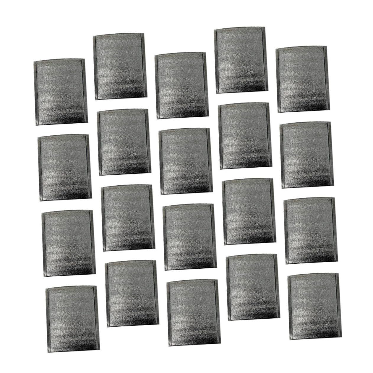3sets Isolierung Aluminium 20x20cm Dicke Take-out Für Lebensmittel Picknick Reise Camping 50 Stücke * 3