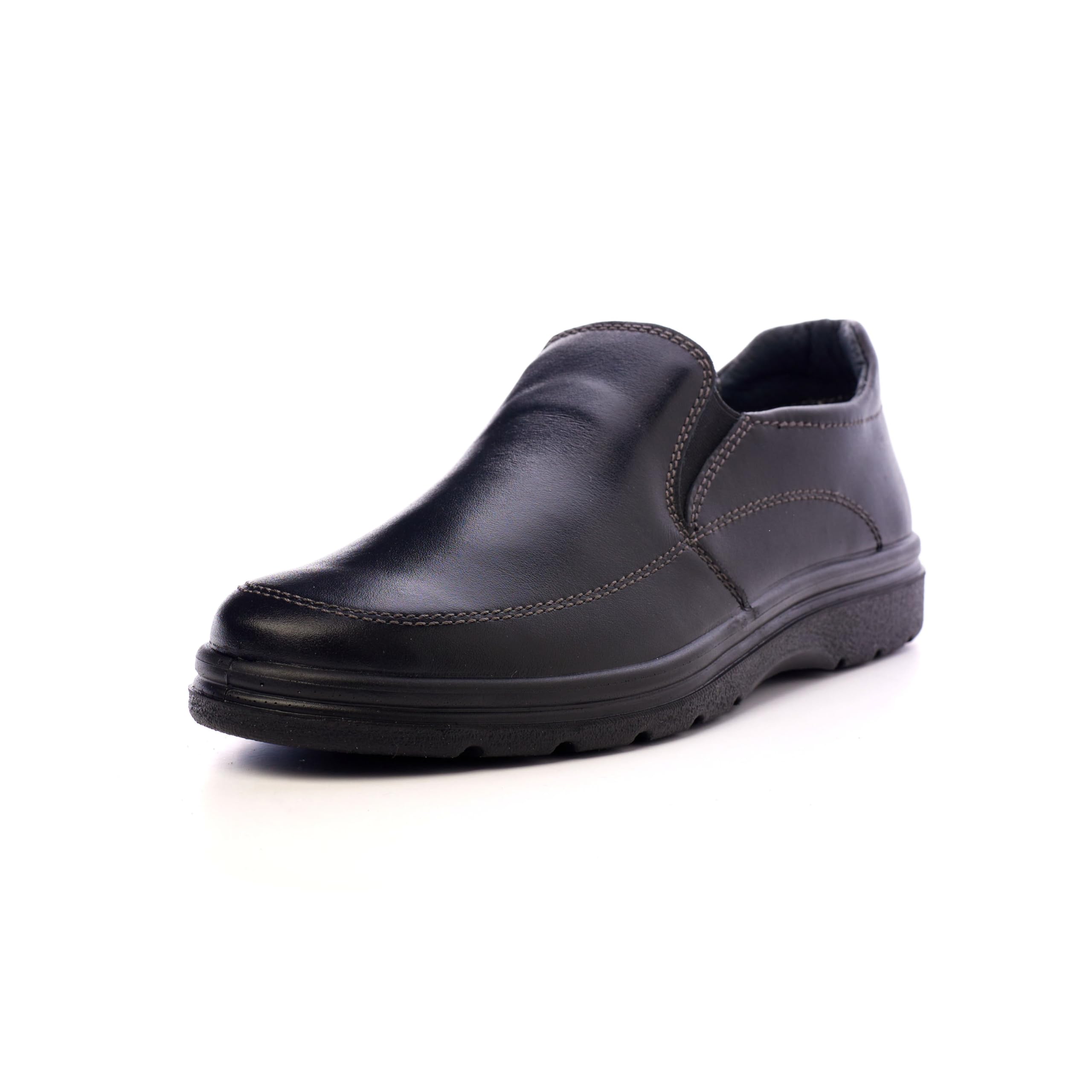 Mocasines de Piel para Hombre - Loafers de Cuero para Hombre Elegantes y Cómodos, Mocasines de Cuero Sin Cordones, Ideales para Oficina y Looks Casuales