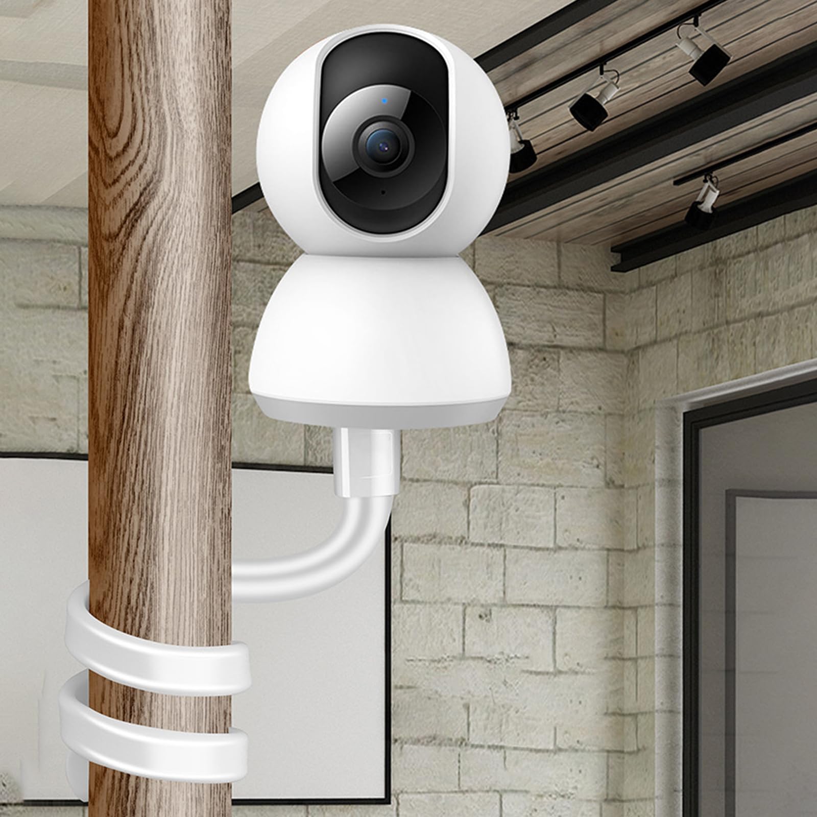 Supporto Per Fotocamera Bambini Aiyraa Supporto Baby Monitor Universale - Flessibile Per Eufy, TP-Link, Reolink, Senza Fori Supporto Per Telecamera - 13