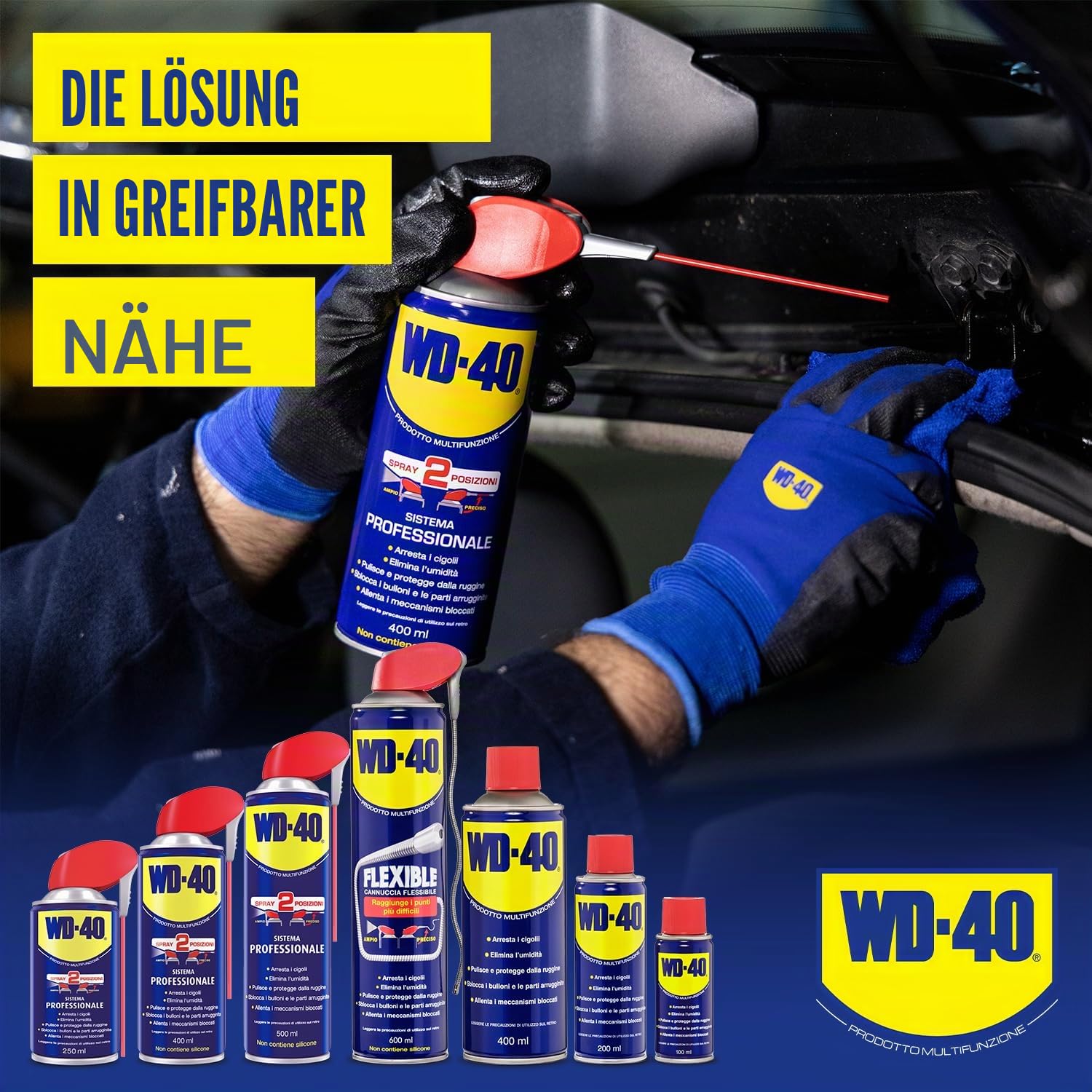 WD-40 Multifunktionsfett 200ml Sprühdose – Unive Produktbild-Vorschau 6