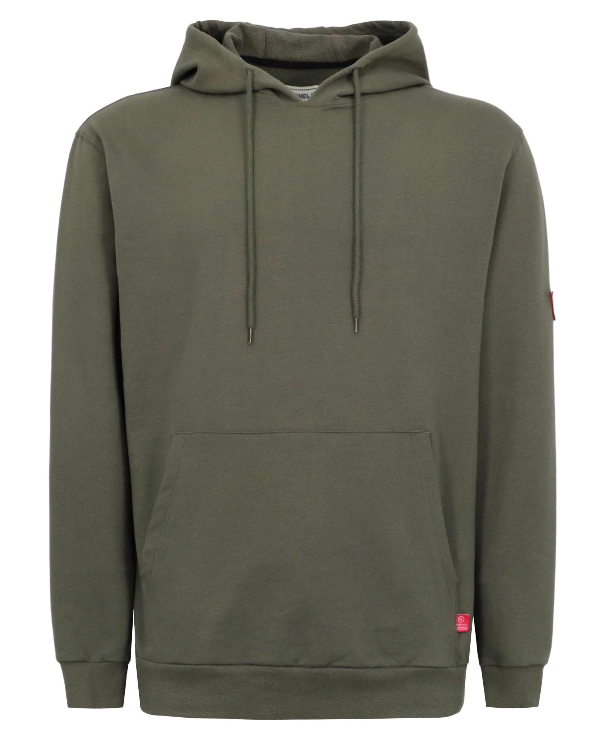 TICOMELA FR Sweatshirt FR Hoodie Shirts 7.5oz Lightweight Cotton Flame Resistant Hooded Shirts