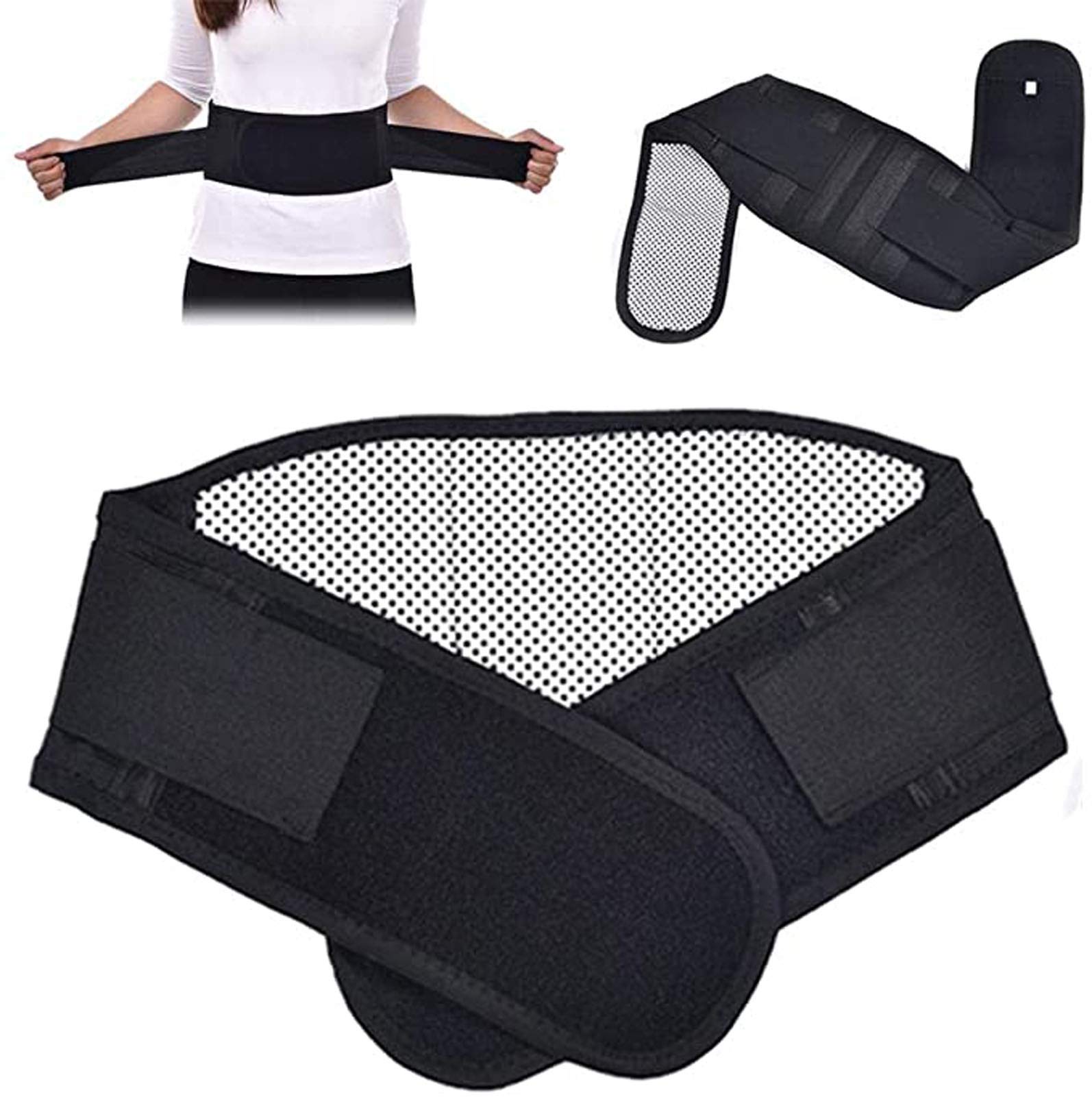 INNOVAGOODS Cintura di supporto per la schiena con terapia magnetica
