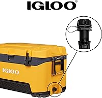 Vista 3 de Igloo Tapón de drenaje para enfriadores BMX, Overland e IMX de 25-72 cuartos de galón