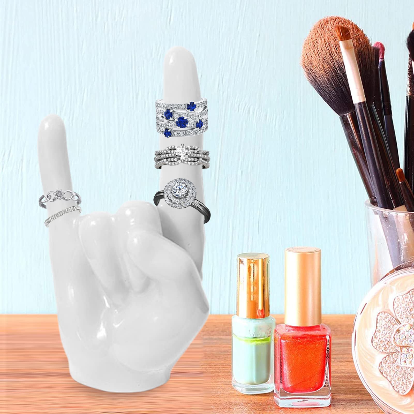 Silikonform Für 3D-Hand-Kerzen – Gießform Für DIY Kerzen, Seifen & Epoxidharz, Lebensmittelecht, Hitzebeständig