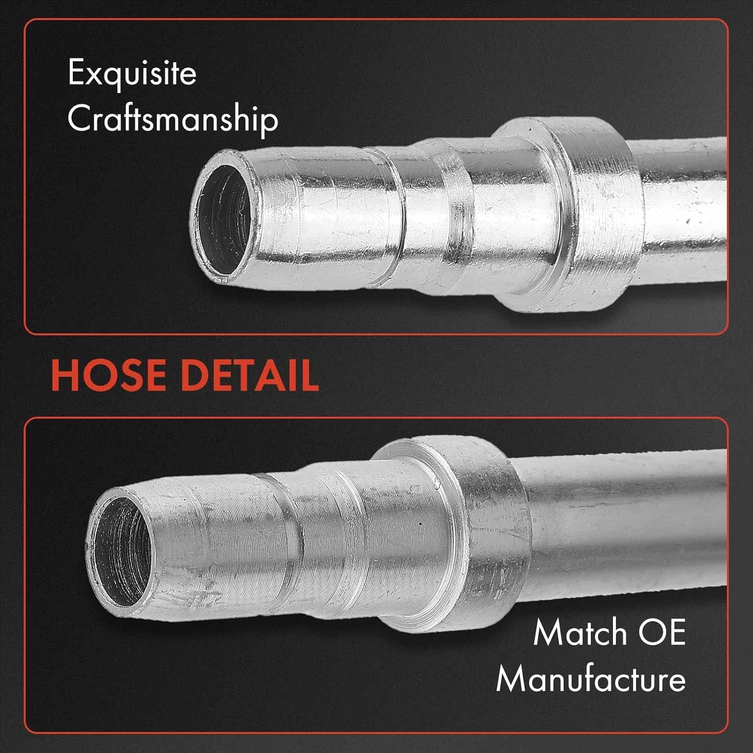 A-Premium Power Steering Pressure Hose Line Assembly Compatible with Dodge Ram 1500 Pickup 2004-2006, 8.3L, Pump to Gear/Rack Pinion