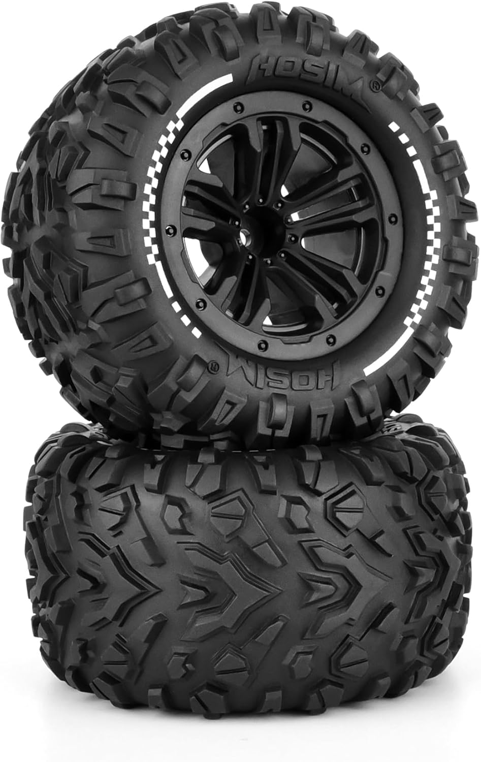 Hosim X15W RC Car Tires X15W-LZ01 Accessory Spare Parts for 1:10 X15W RC Car