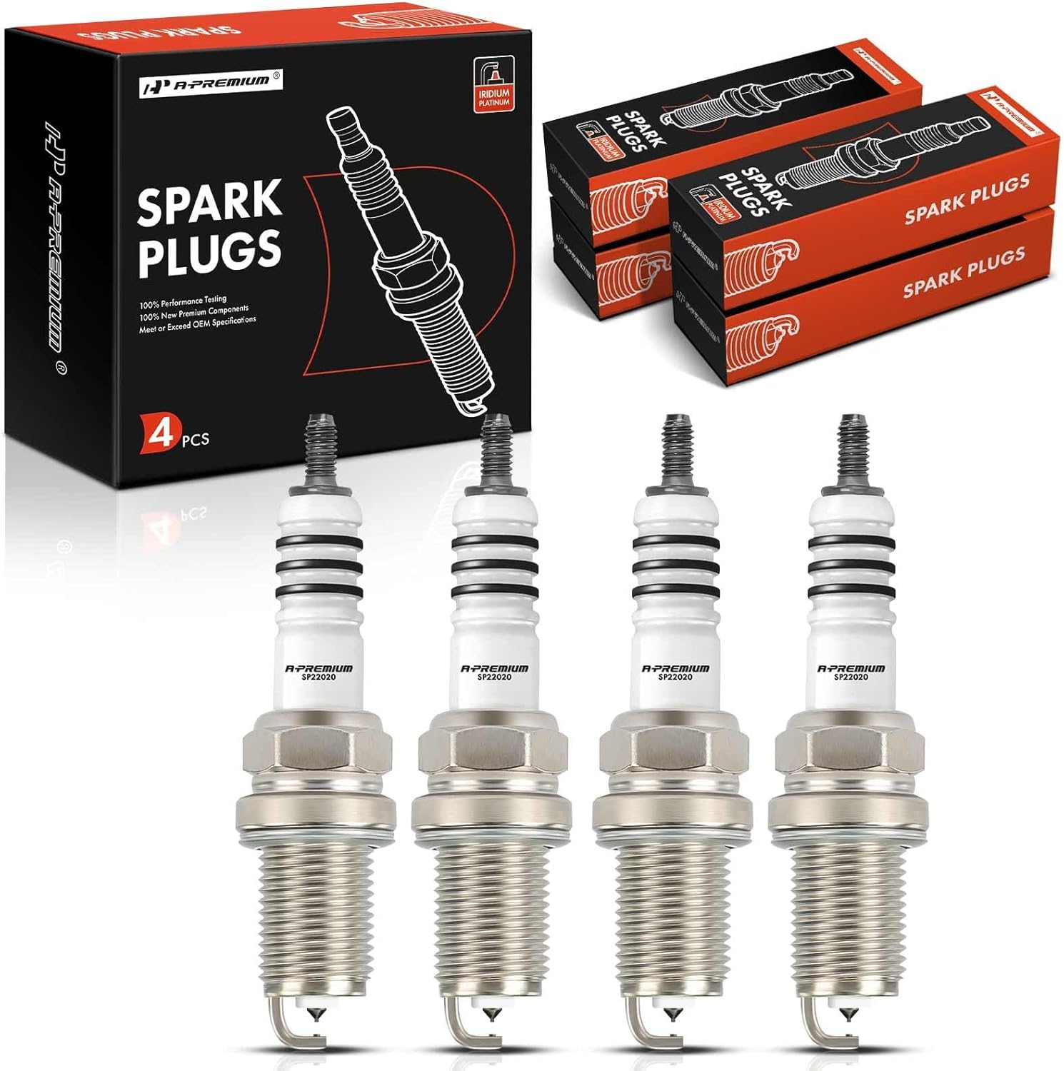 APremium Iridium Spark Plug Compatible with Honda Goldwing