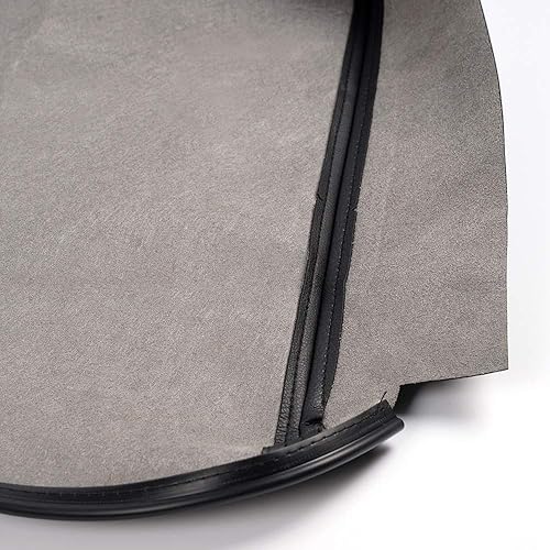 Miniatura 8 de Compatible con Dodge 2002-2008 Ram 1500 2500 3500 de microfibra de cuero para consola central, cubierta para reposabrazos color negro 2003 2004 2005