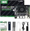 Yahboom Jetson Orin Nano SUPER 4GB Development Kit 34Tops,256G SSD Ubuntu 22.04 System Artificial Intelligence Robot Kit (Orin Nano 4GB Dev kit)