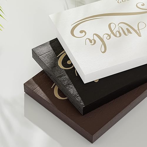Miniatura 5 de Regalo de boda personalizado para recién casados, regalos para él, aniversario, placa de madera con nombre y fecha personalizados, letrero