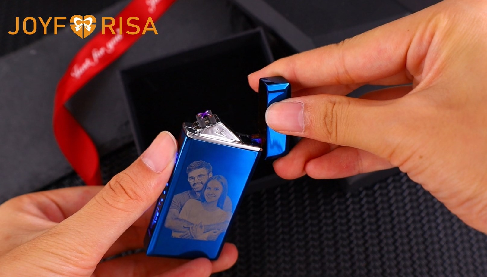 Encendedor eléctrico recargable personalizado con código Spotify miniatura 7