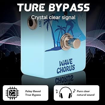 Amazon.com: GHOSTFIRE Guitar Effect Pedal Chorus for