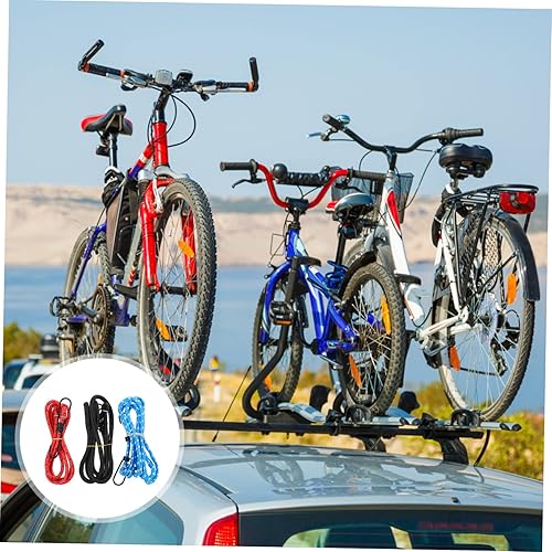 Miniatura 7 de YARNOW 6 piezas equipaje retráctil cuerda tienda de campaña para camping carpas correas elásticas impermeables tienda de campaña motocicleta camping