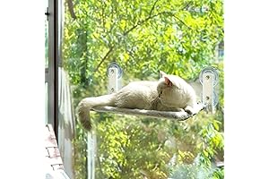 KENY Cordless Foldable Cat Window Hammock
