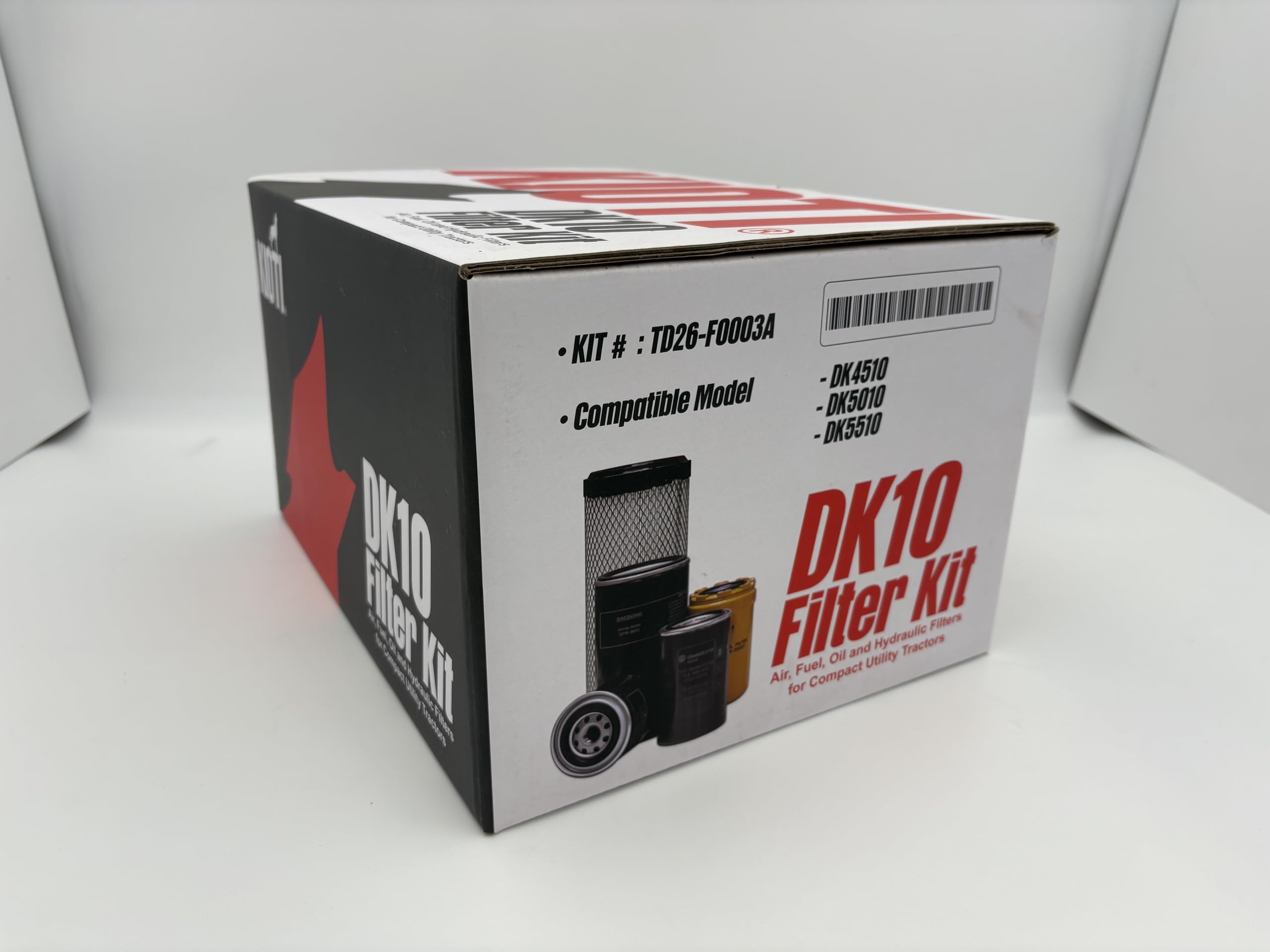 Amazon.com: KIOTI DK MANUAL FILTER KIT - TD26-F0003A - COMPATIBLE 