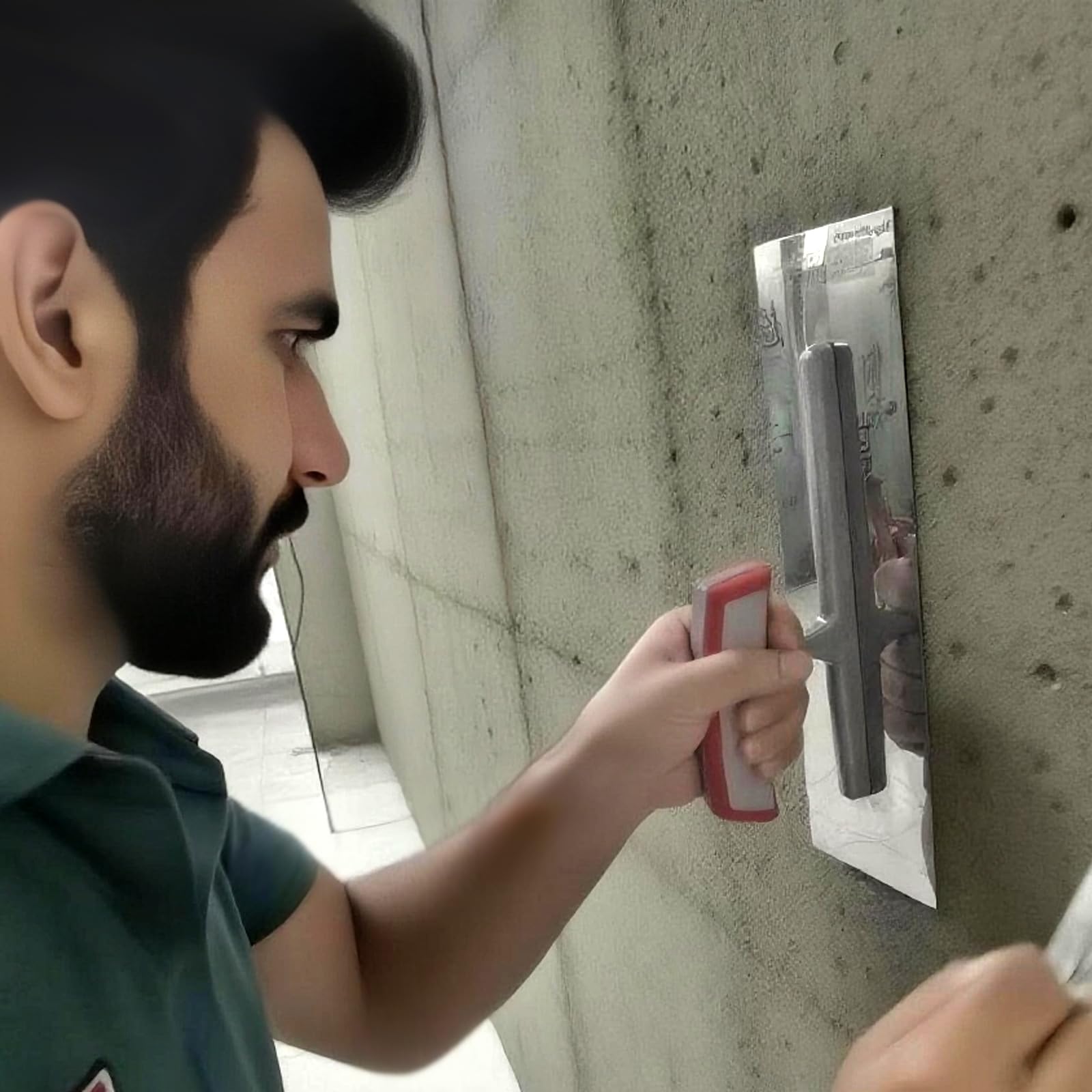 Concrete Finishing Trowel - Stainless Steel Masonry Tool -7 Concrete Finishing Trowel - Stainless Steel Masonry Tool -7