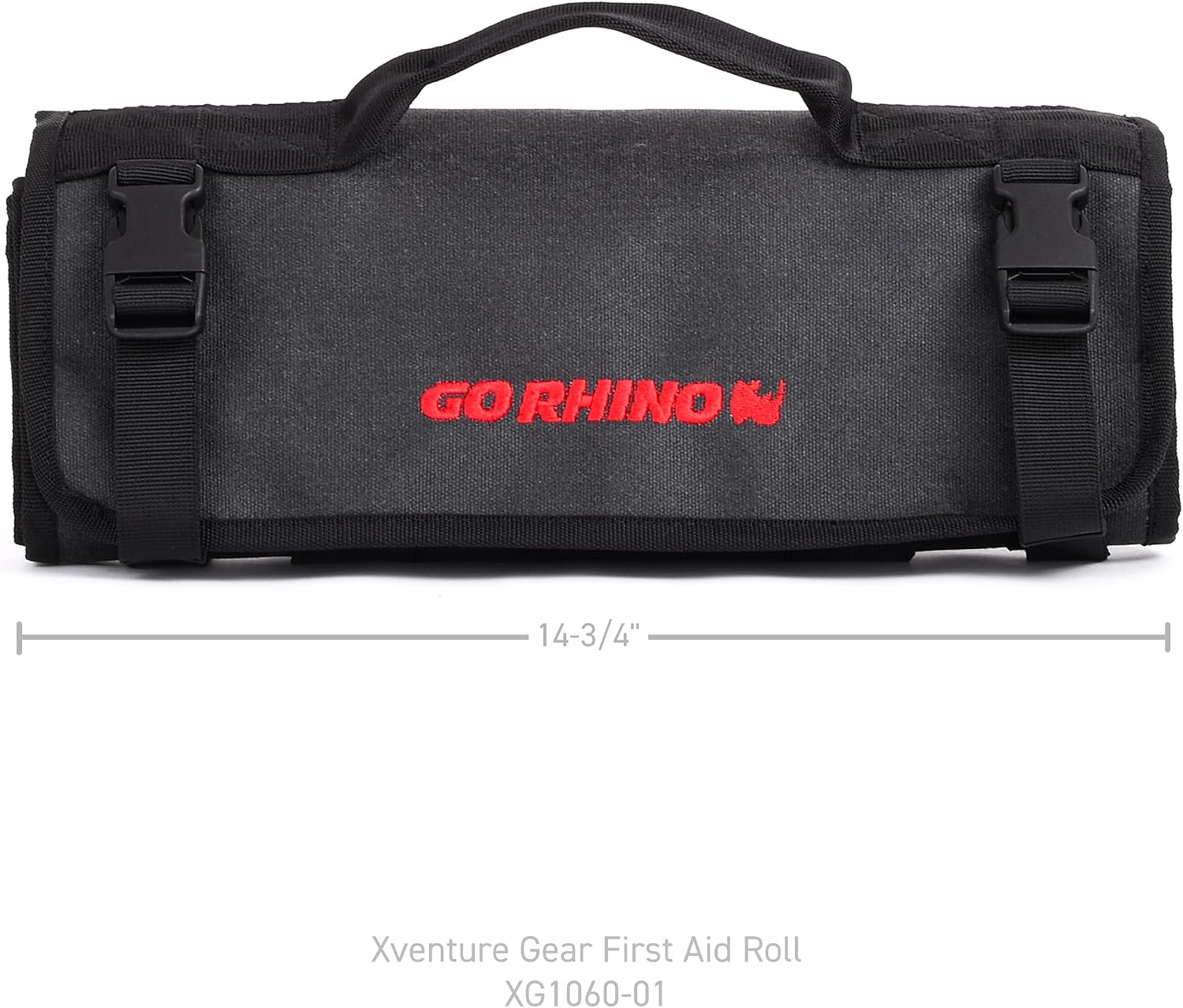 Go Rhino First Aid Roll | Open: 14 3/4" x 34 1/2" & Closed: 6 3/4" x 14 3/4" | XG1060-01