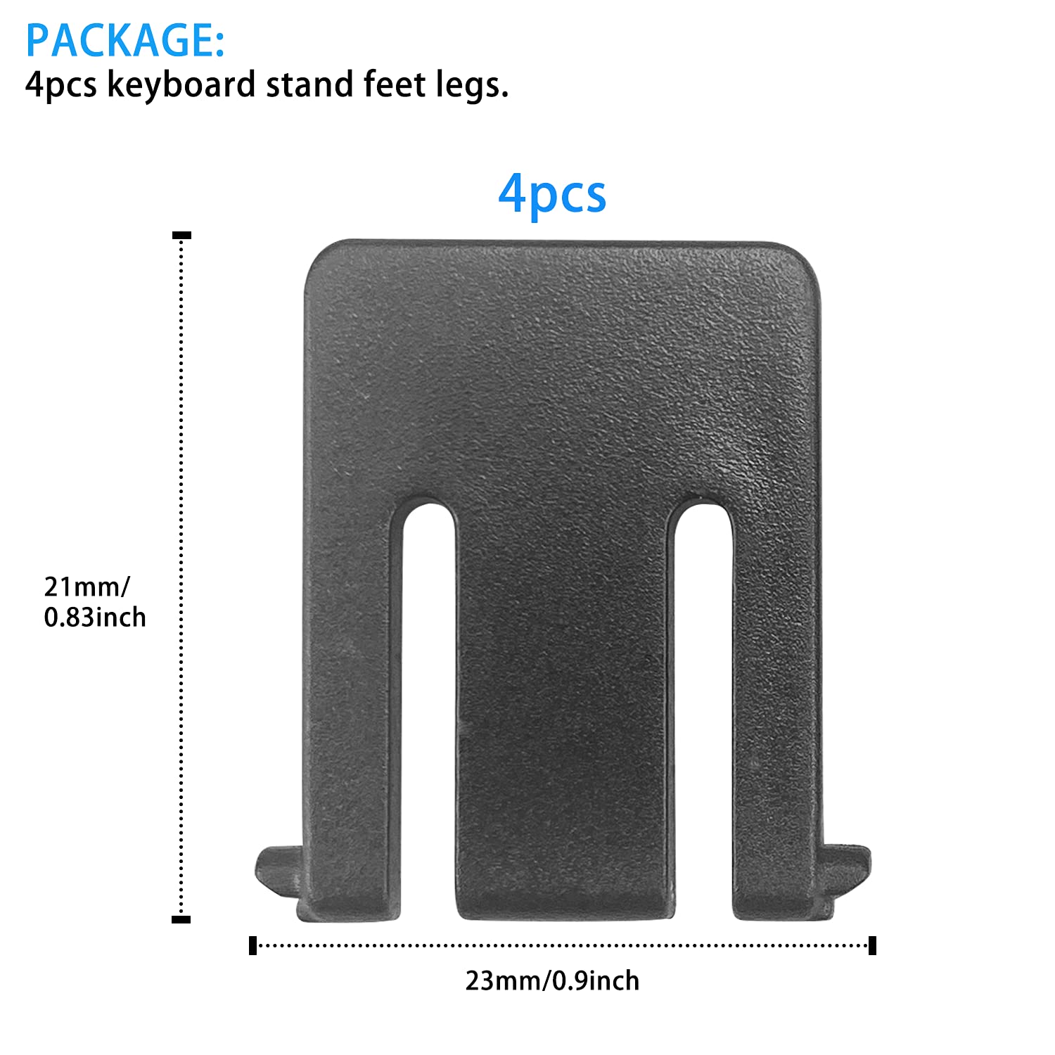 4 szt. Uchwyt na klawiaturę Stojak na klawiaturę Nogi Uchwyt na klawiaturę Zestaw wymienny do klawiatury Logitech MK315 K235