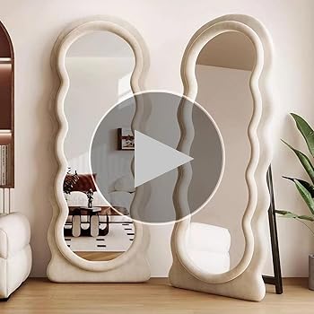 ウェーブミラー 全身鏡 姿見鏡 スタンドミラー 160x60cm Amazon.co.jp: MUTUKI 全身鏡 スタンドミラー ウェーブミラー