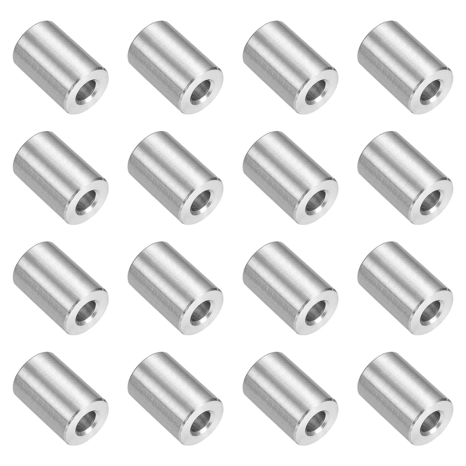 Entretoise ronde inox 304 sourcing map 14x6x20mm lot de 16