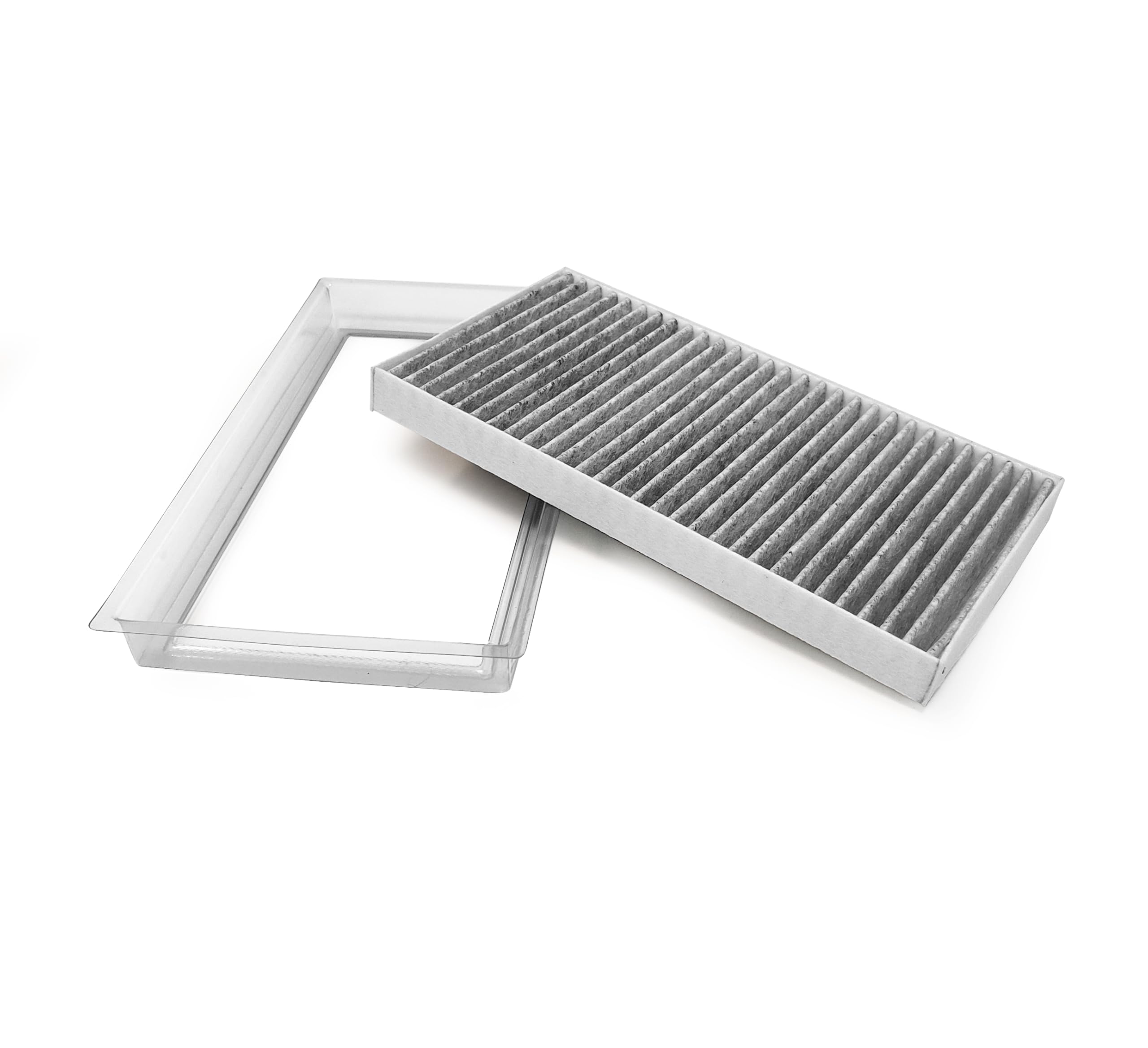 Filtro a carboni attivi per aspiratore per unghie Superturbo da 60 watt montato su tavolo manicure