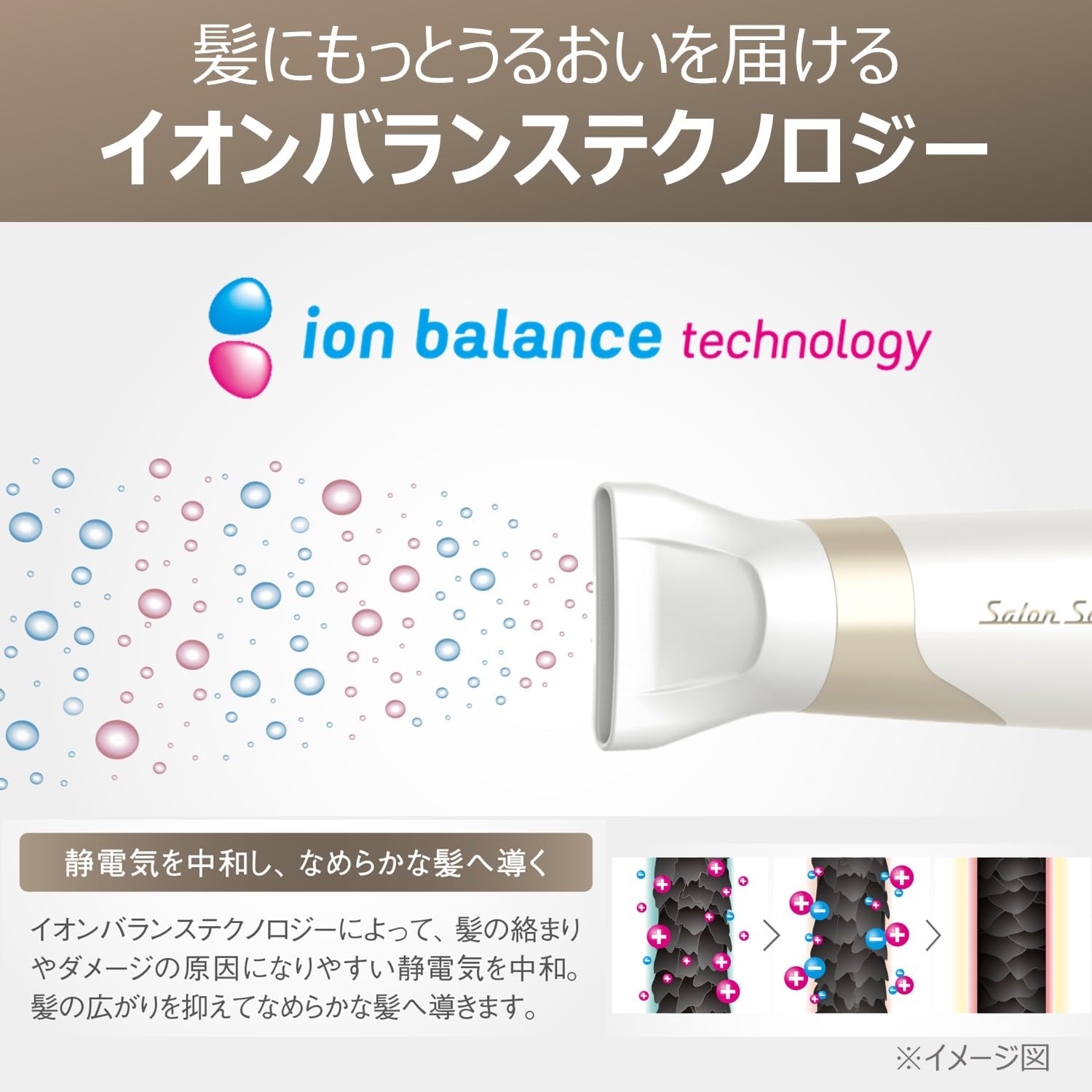 Amazon | 【Amazon.co.jp限定】コイズミ サロンセンス ヘアドライヤー