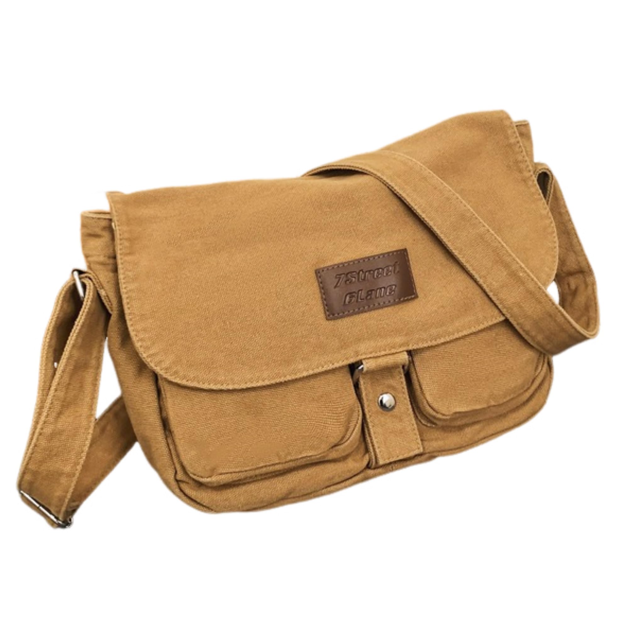 Vhitler Messenger Bag Canvas Crossbody Bag Grunge Y2k Bag Canvas Bag Trashy Y2k