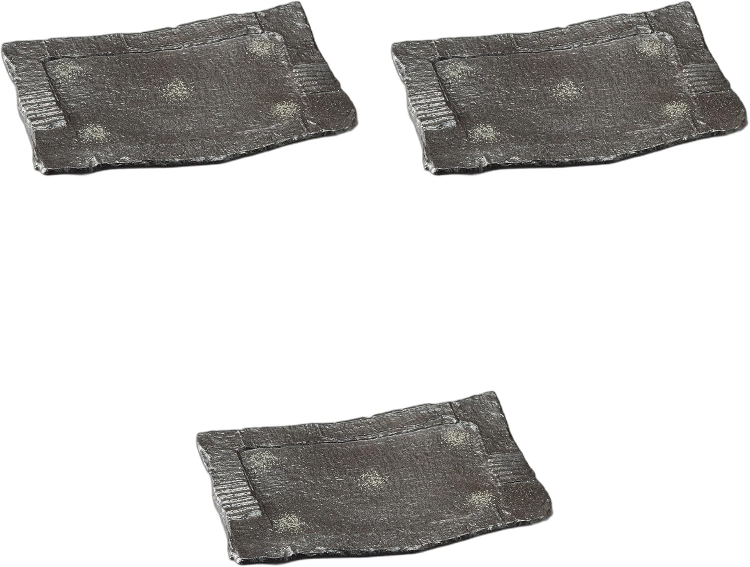 作家sabro サブロウガラス クロス モノトーン プレート 大 2枚 未使用 作家sabro サブロウガラス クロス モノトーン プレート 大 2枚 未使用