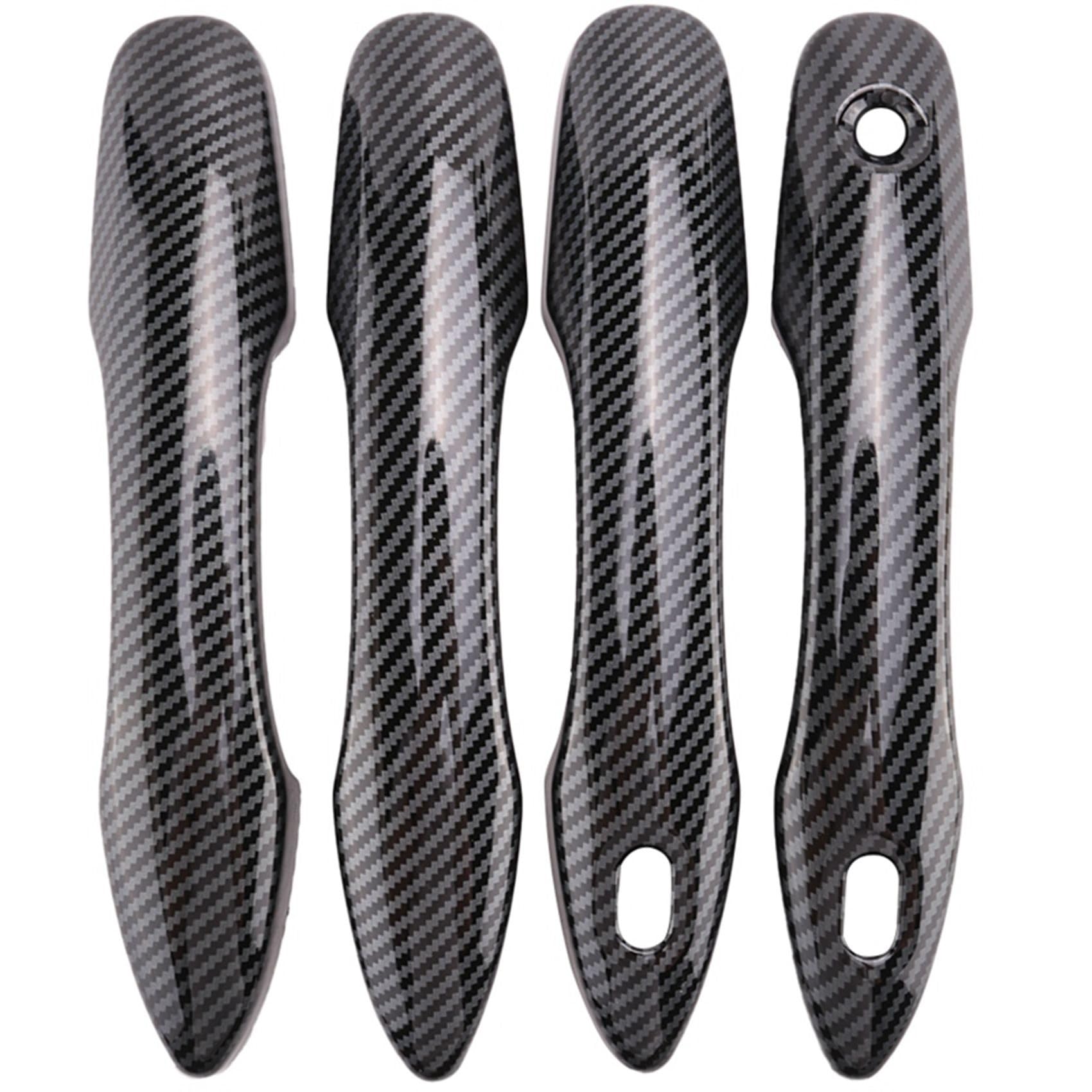 Csspdm One Color Carbon Fiber Side Smart Exterior Door Handle Cover Trim Protective Sticker For Corolla Hatchback 2019-2023