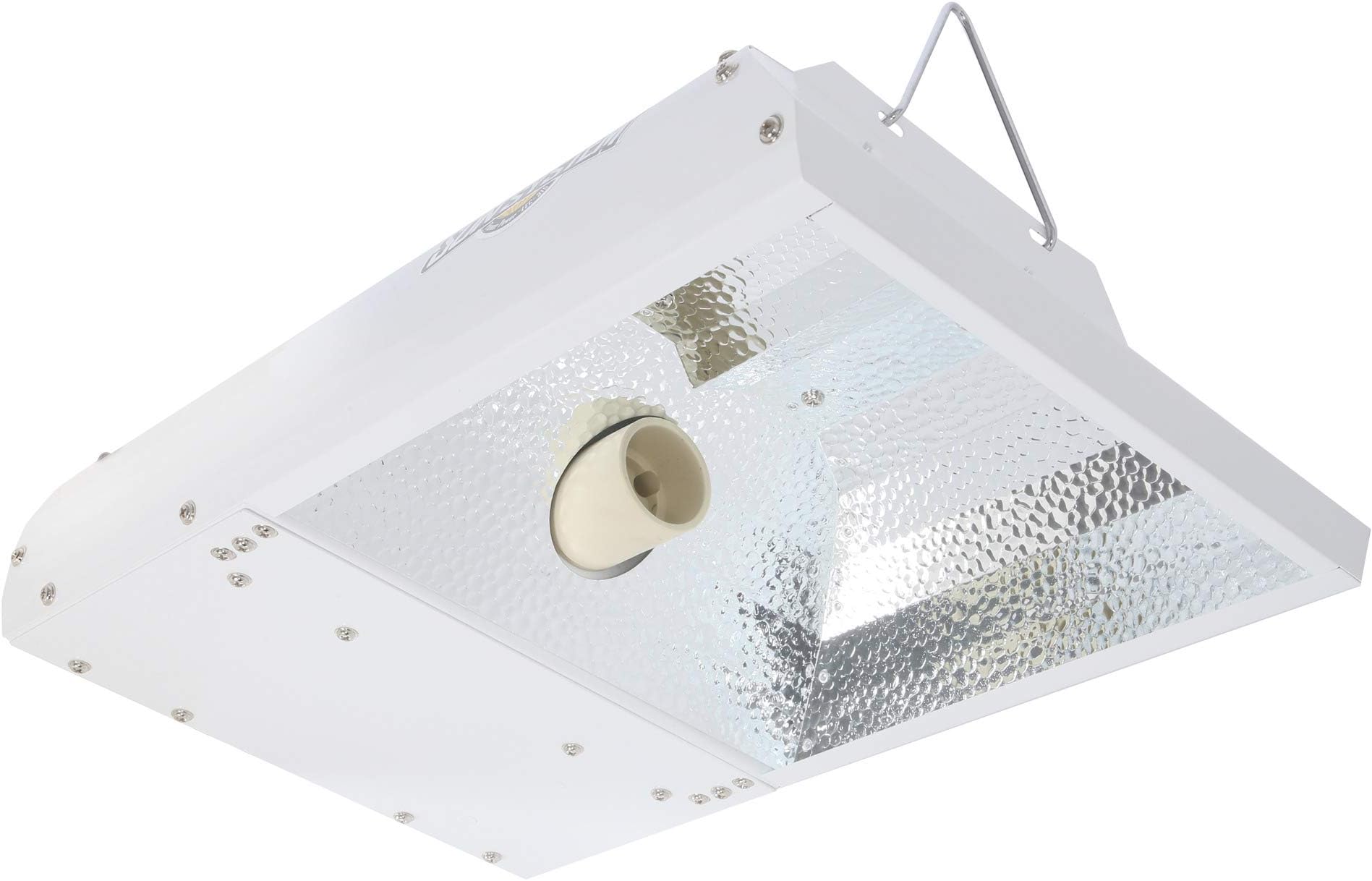 Sun System Flower Power 315 Watt Grow Light 120/240 Volt - ETL Listed for LEC Or Ceramic Metal Halide (CMH) Lamps - Fixture Only No Lamp, White